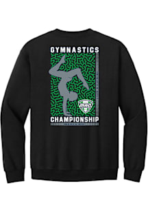 Summit Sportswear MAC Mens Black Gymnastics Championship 2026 Long Sleeve Crew Sweatshirt