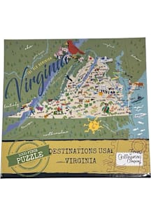 Virginia State Map 1000 Piece Puzzle