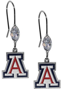 Arizona Wildcats Crystal Dangle Womens Earrings
