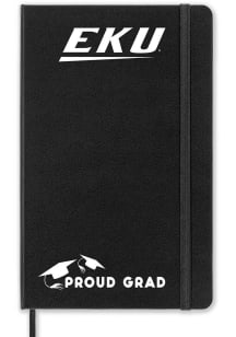 Eastern Kentucky Colonels Proud Grad team logo Notebook and Folder - Black