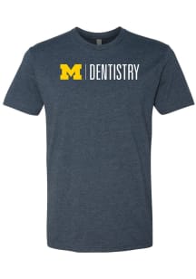 Michigan Wolverines School of Dentistry Short Sleeve T Shirt - Grey
