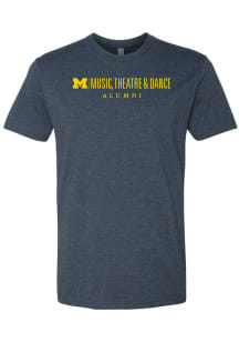 Michigan Wolverines School of Music, Theatre &amp; Dance Alumni Short Sleeve T Shirt - Navy Blue