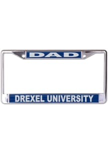Drexel Dragons Navy Blue  Dad License Plate Frame