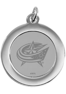 CSI Columbus Blue Jackets Silver Pendant Womens Necklace