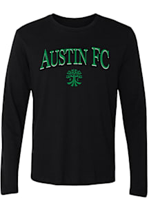 Austin FC Black Arch Long Sleeve T Shirt