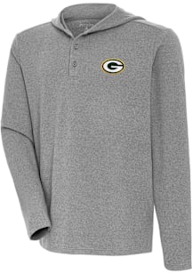 Antigua Green Bay Packers Mens   Long Sleeve Hoodie
