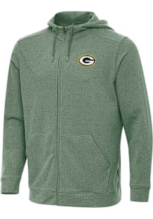 Antigua Green Bay Packers Mens   Long Sleeve Full Zip Jacket