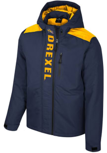 Colosseum Drexel Dragons Mens The One Heavyweight Jacket - Navy Blue