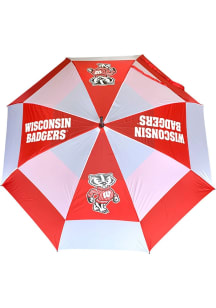 Red Wisconsin Badgers 62 Inch Golf Umbrella