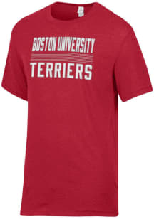 Alternative Apparel Boston Terriers Red Keeper Short Sleeve Fashion T Shirt