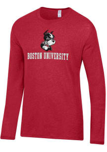 Alternative Apparel Boston Terriers Red Keeper Long Sleeve Fashion T Shirt