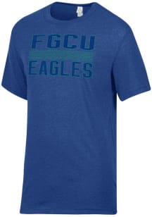 Alternative Apparel Florida Gulf Coast Eagles Blue Keeper Short Sleeve Fashion T Shirt