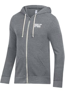 Alternative Apparel MIT Engineers Mens Grey Rocky Long Sleeve Zip Fashion