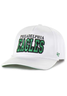 47 Philadelphia Eagles White Outspoken Hitch Womens Adjustable Hat