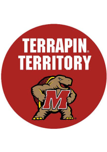 Red Maryland Terrapins 3&quot; Terrapin Territory Button