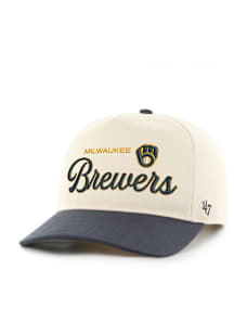 47 Milwaukee Brewers 2T Assemble Hitch Adjustable Hat - White
