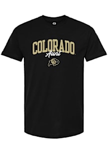 Summit Sportswear Colorado Buffaloes Womens Black Aunt Short Sleeve T-Shirt
