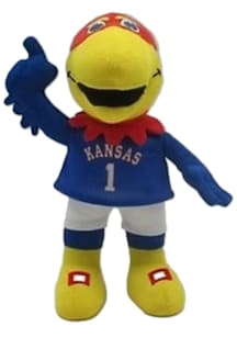 Kansas Jayhawks Singing Team Mascot Plush - Blue