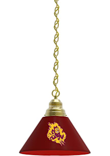 Arizona State Sun Devils Sparky Single Gold Billiard Lamp