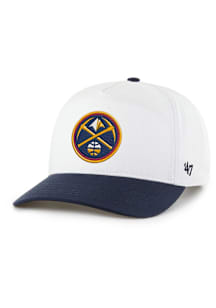 47 Denver Nuggets TWO TONE 47 HITCH Adjustable Hat - White
