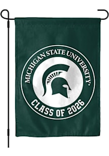 Michigan State Spartans Class of 2026 Garden Flag - Green