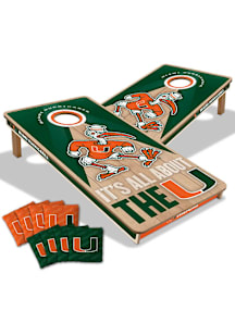 Miami Hurricanes Slogan 2x4 Corn Hole