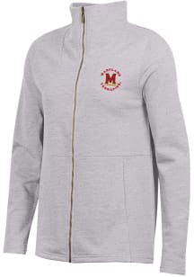 Womens Ash Maryland Terrapins Hampshire Long Sleeve Full Zip Jacket