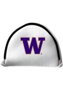 White Washington Huskies Mallet Putter Cover
