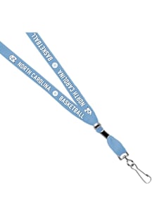Jardine North Carolina Tar Heels 3/8 Basketball Sublimated w/Swivel Hook Lanyard - Light Blue