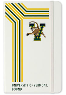 Vermont Catamounts School Bound team logo Notebook and Folder - White
