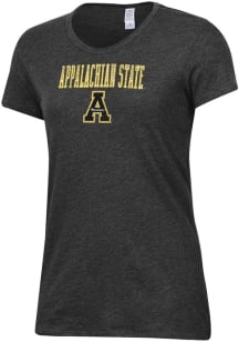 Alternative Apparel Appalachian State Mountaineers Womens Black Keepsake Short Sleeve T-Shirt