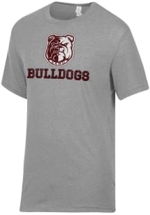 Alternative Apparel Alabama A&amp;M Bulldogs Grey Keeper Short Sleeve Fashion T Shirt