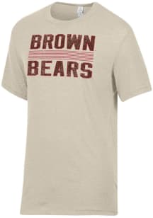 Alternative Apparel Brown Bears Oatmeal Keeper Short Sleeve Fashion T Shirt
