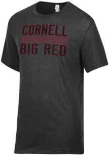Alternative Apparel Cornell Big Red Black Keeper Short Sleeve Fashion T Shirt
