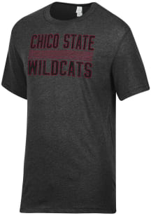 Alternative Apparel CSU Chico Wildcats Black Keeper Short Sleeve Fashion T Shirt
