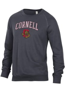 Alternative Apparel Cornell Big Red Mens Black Champ Long Sleeve Fashion Sweatshirt