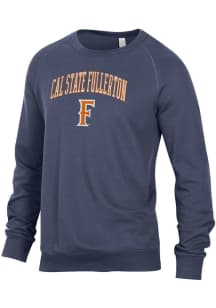 Alternative Apparel Cal State Fullerton Titans Mens Blue Champ Long Sleeve Fashion Sweatshirt