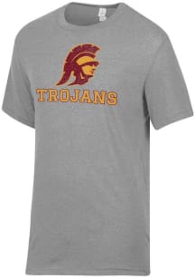 Alternative Apparel USC Trojans Grey Keeper Short Sleeve Fashion T Shirt
