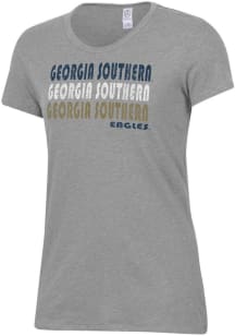 Alternative Apparel Georgia Southern Eagles Womens Grey Keepsake Short Sleeve T-Shirt