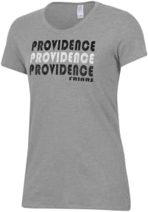 Alternative Apparel Providence Friars Womens Grey Keepsake Short Sleeve T-Shirt