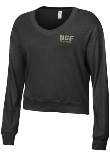 Alternative Apparel UCF Knights Womens Black Slouchy Short Sleeve T-Shirt