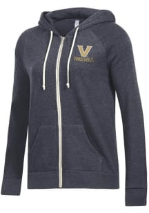 Alternative Apparel Vanderbilt Commodores Womens Black Adrian Hooded Sweatshirt