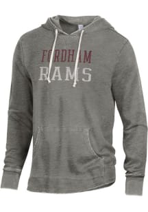 Alternative Apparel Fordham Rams Mens Grey School Yard Fashion Hood