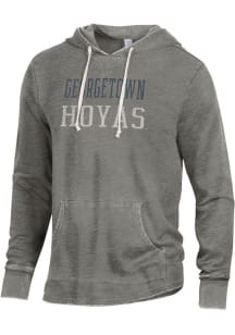 Alternative Apparel Georgetown Hoyas Mens Grey School Yard Fashion Hood
