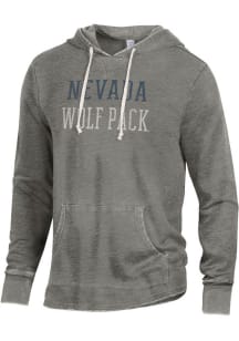 Alternative Apparel Nevada Wolf Pack Mens Grey School Yard Fashion Hood