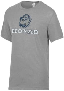 Alternative Apparel Georgetown Hoyas Grey Keeper Short Sleeve Fashion T Shirt