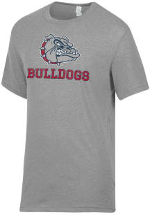 Alternative Apparel Gonzaga Bulldogs Grey Keeper Short Sleeve Fashion T Shirt