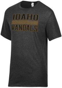 Alternative Apparel Idaho Vandals Black Keeper Short Sleeve Fashion T Shirt
