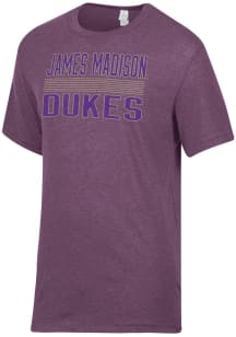 Alternative Apparel James Madison Dukes Purple Keeper Short Sleeve Fashion T Shirt