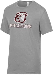 Alternative Apparel Mississippi State Bulldogs Grey Keeper Short Sleeve Fashion T Shirt